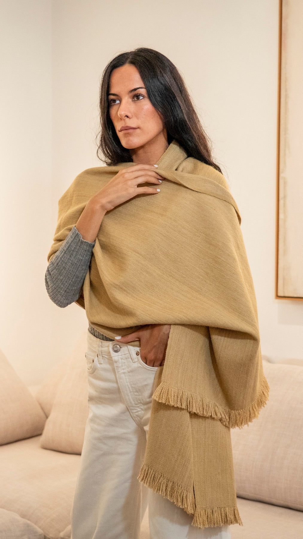 Echarpe Alpaca 03 | Amarillo