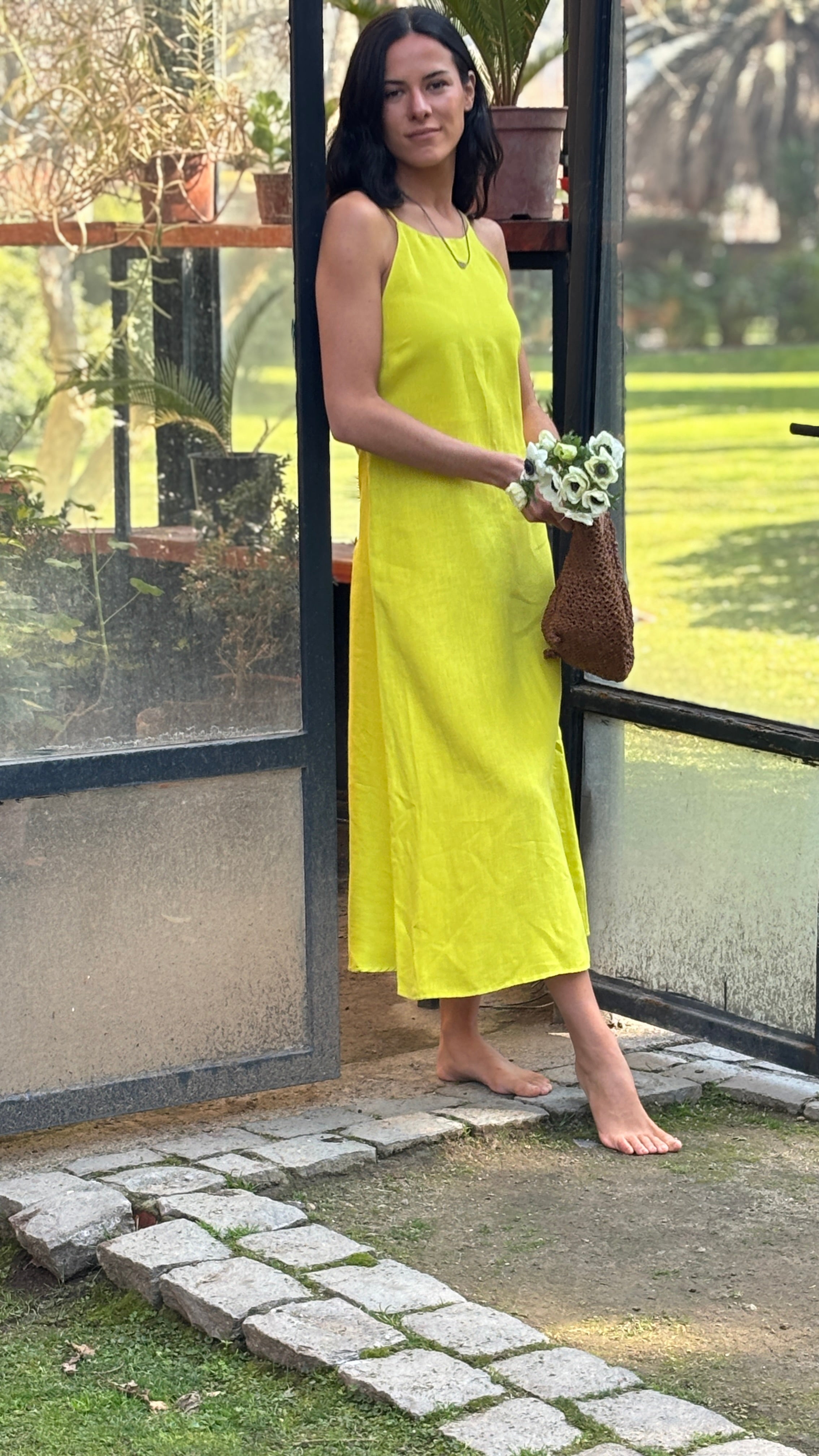 Vestido Dalia Lima 100% Lino