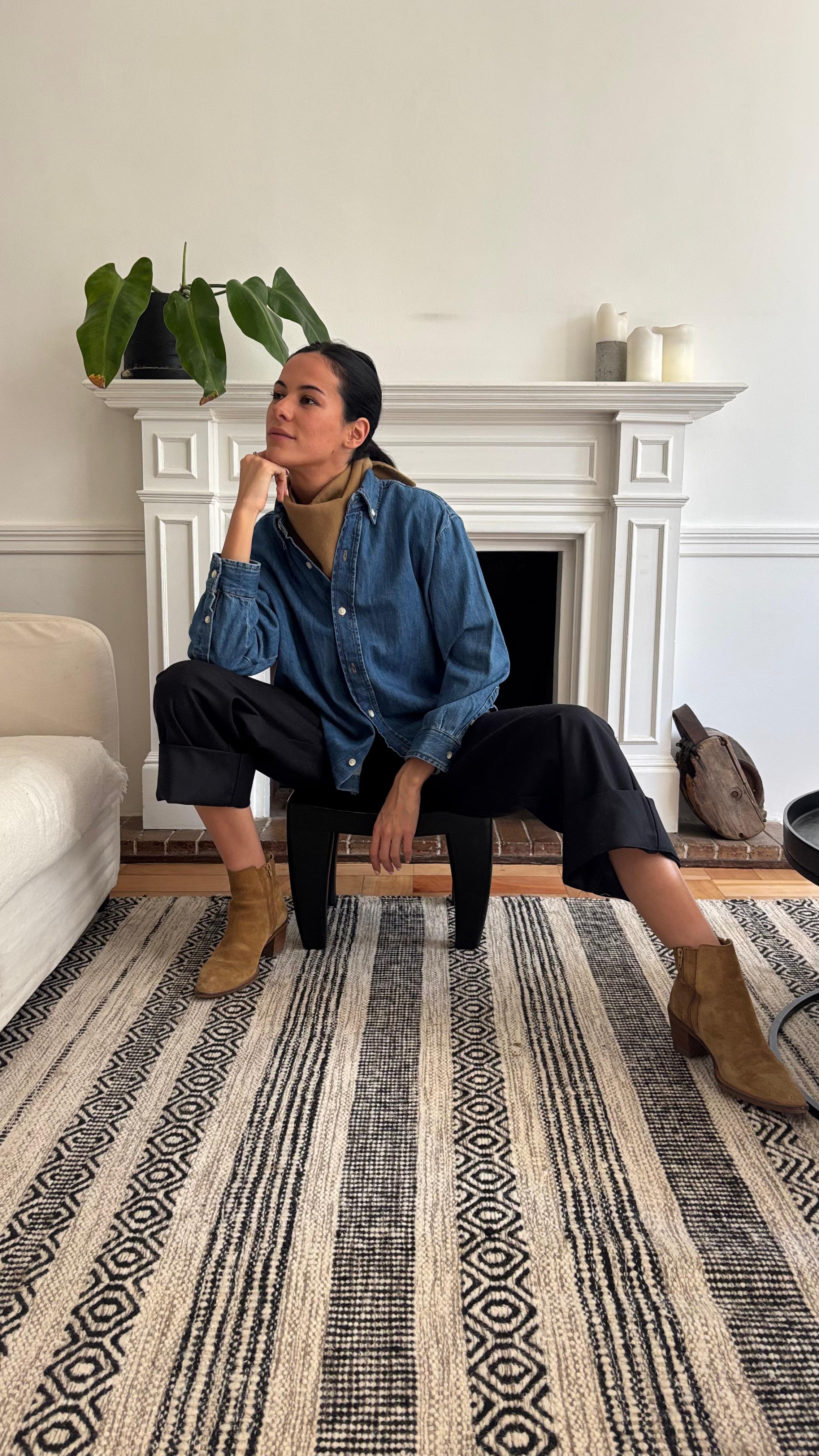 Bufanda Baby Alpaca con Lana Merino