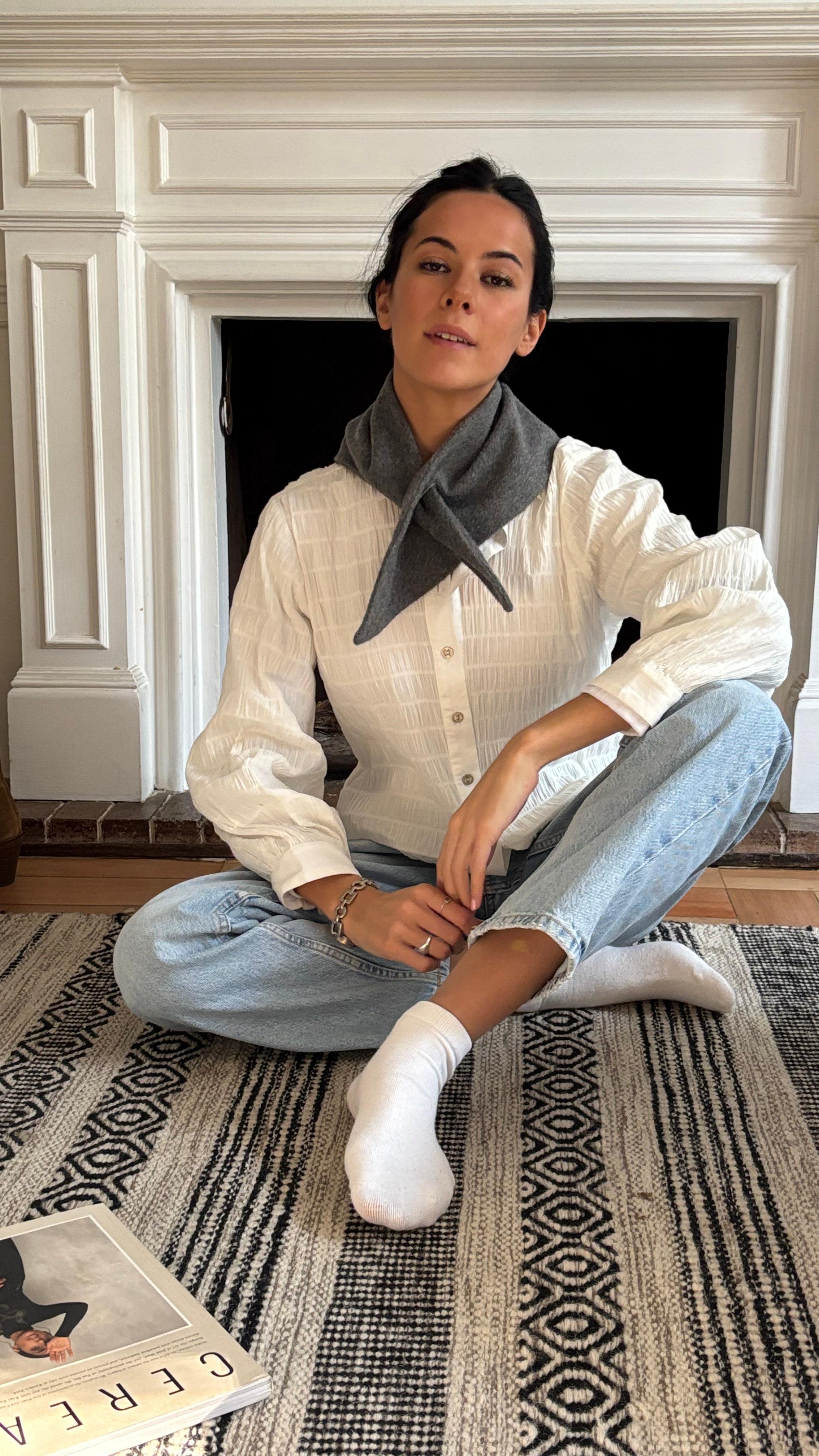 Bufanda Baby Alpaca con Lana Merino