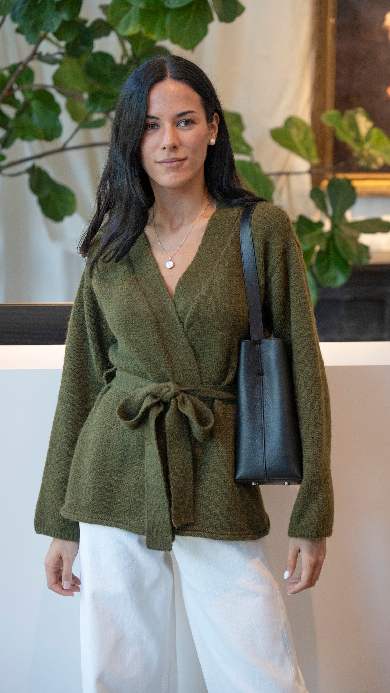 Chaleco Alpaca Superfina 01 | Verde