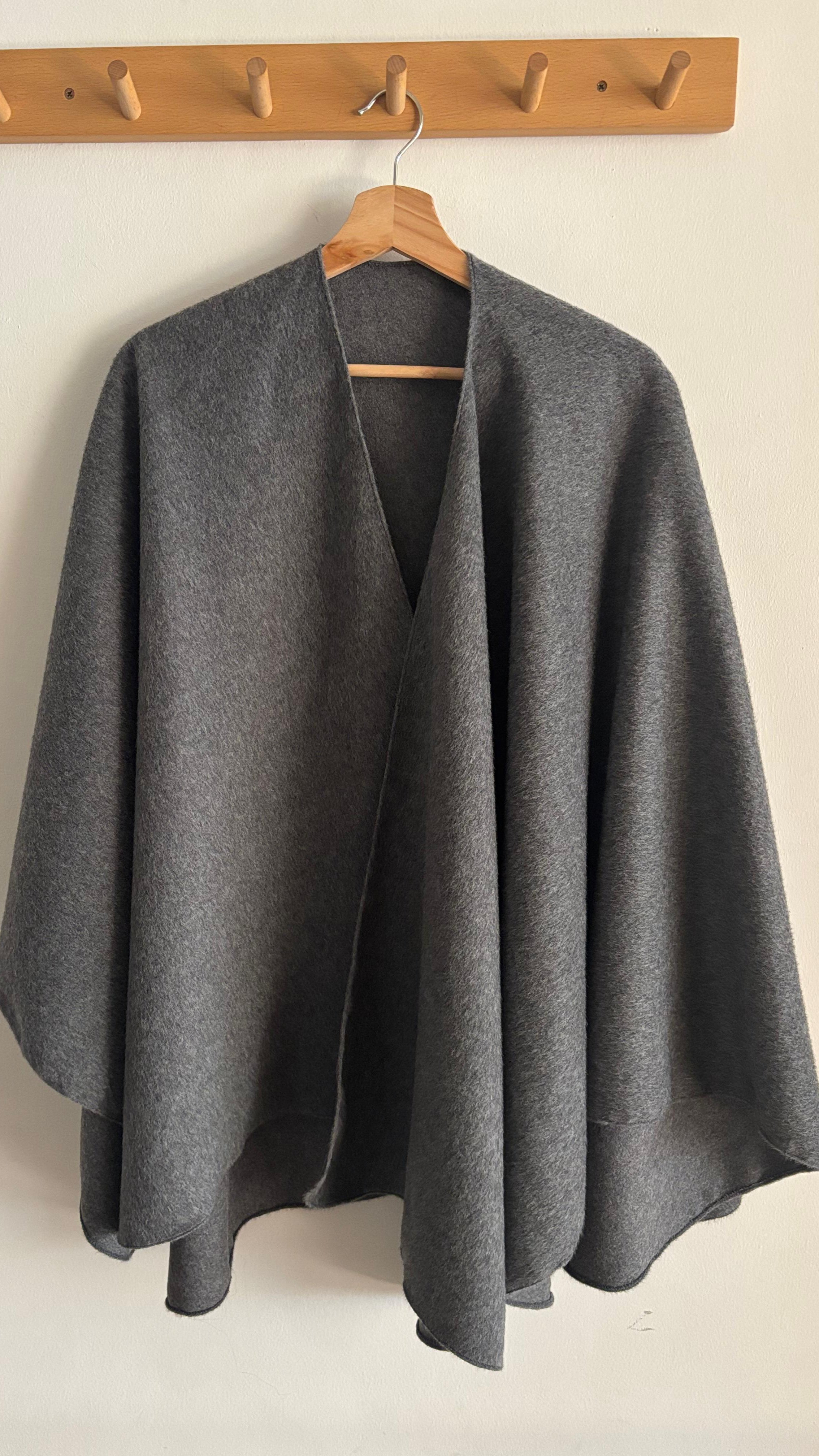 Ruana Baby Alpaca con Lana Merino