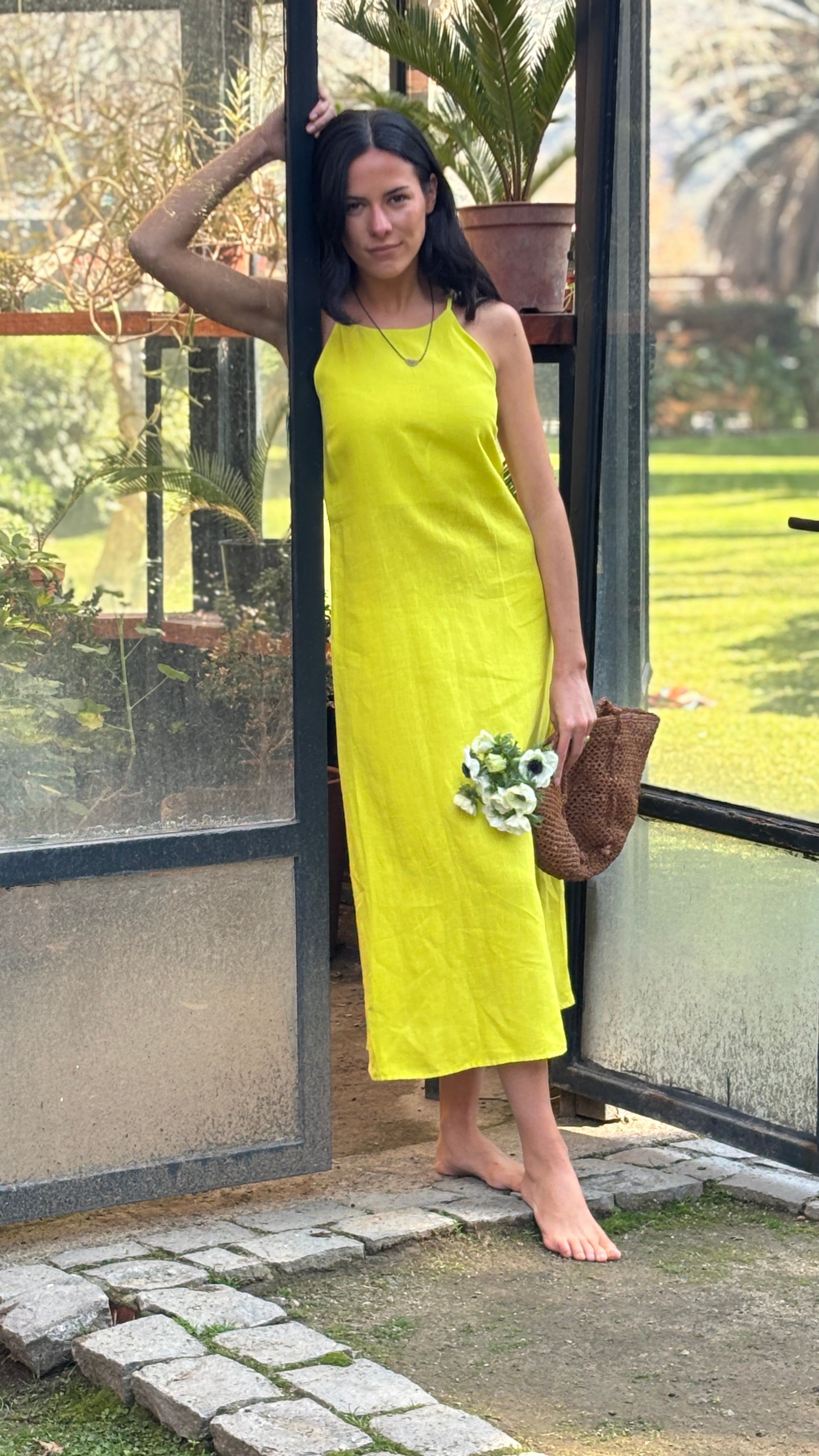 Vestido Dalia Lima 100% Lino