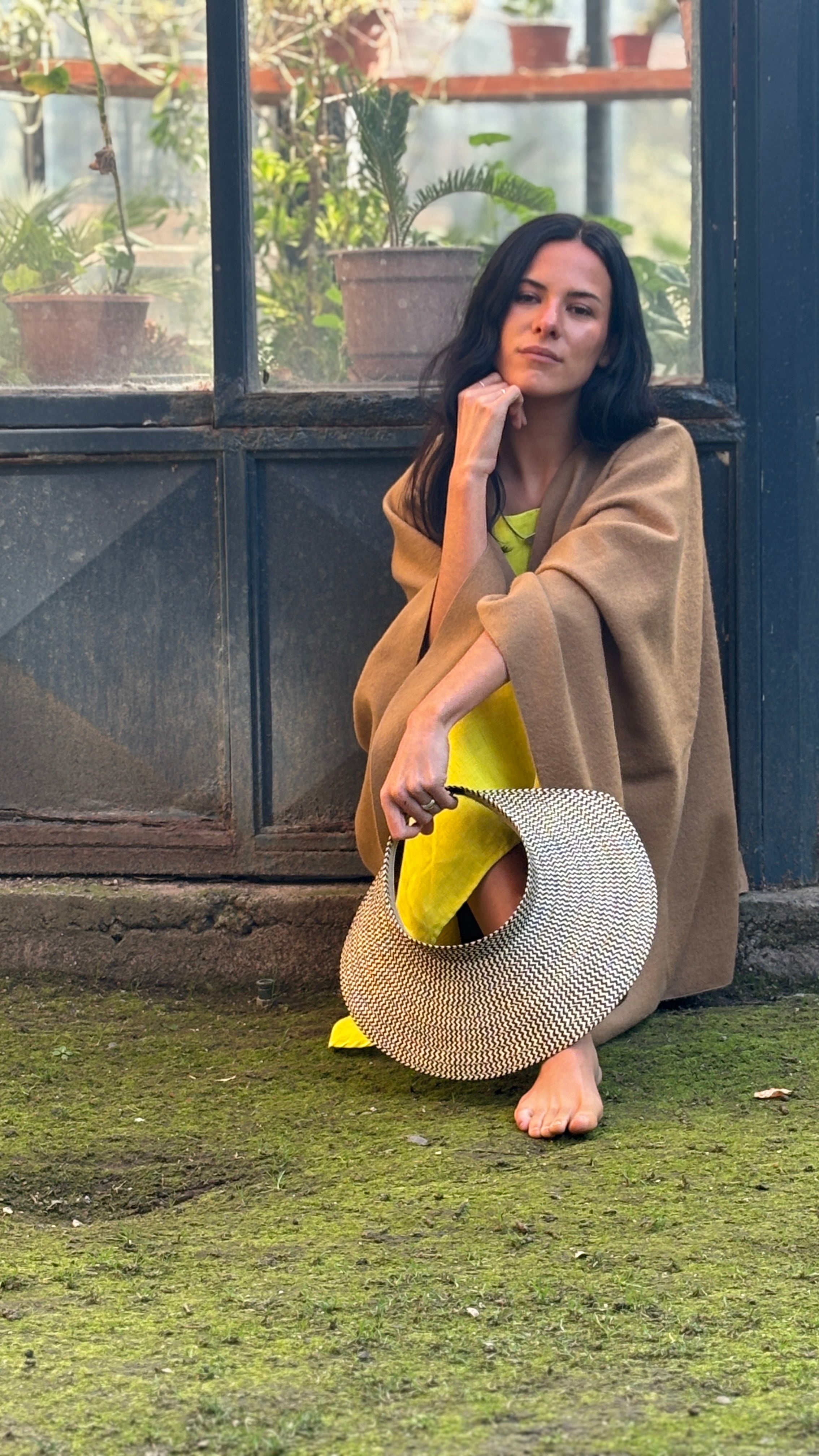 Ruana Baby Alpaca con Lana Merino